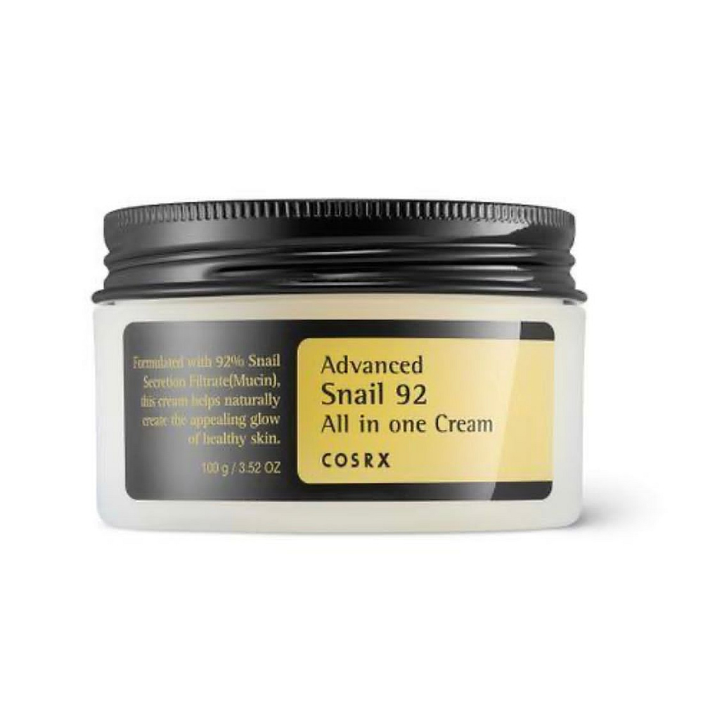 Cosrx Snail Mucin 92% Repair Cream- jar 100g