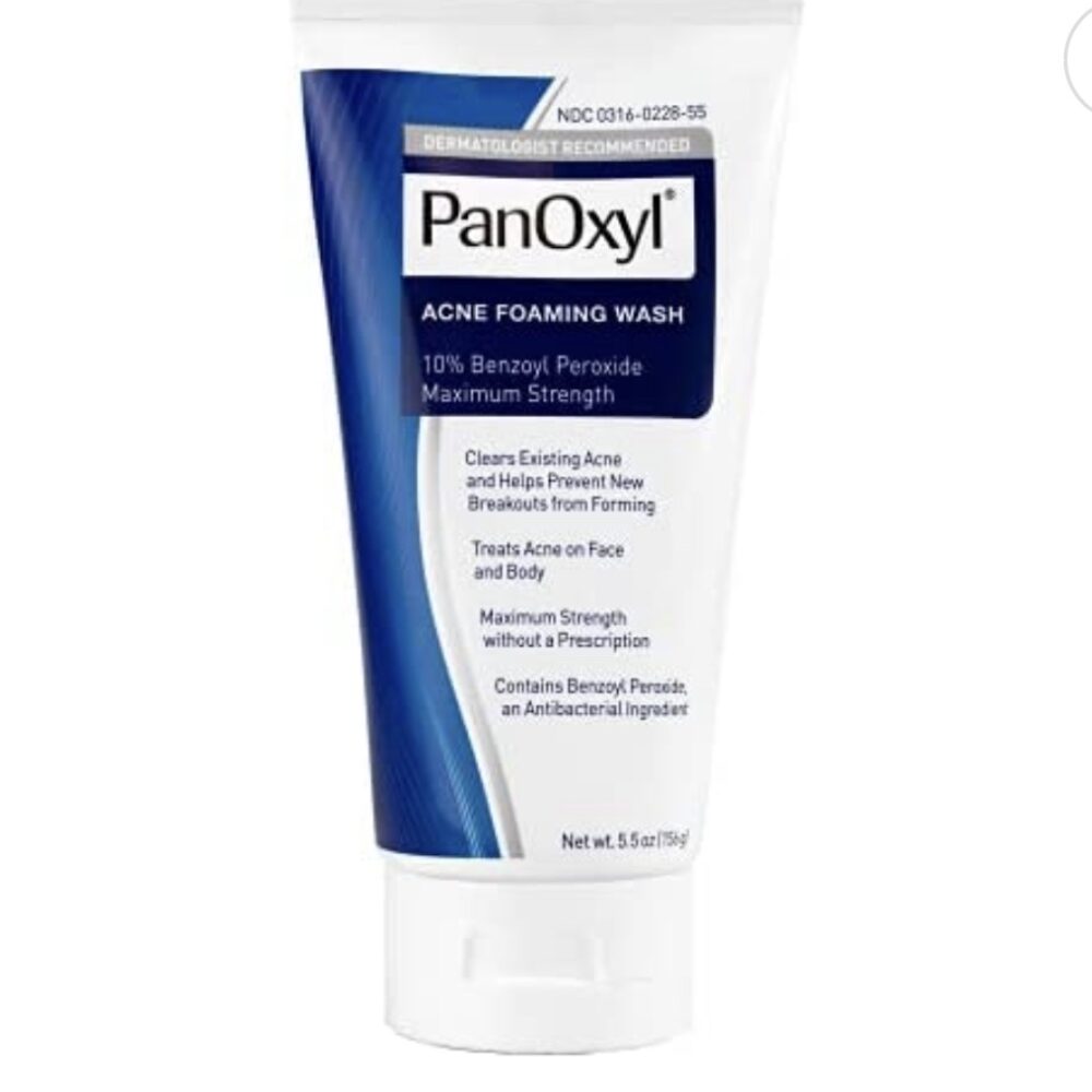 PanOxyl Acne Foaming Wash Benzoyl Peroxide 10%- 156g