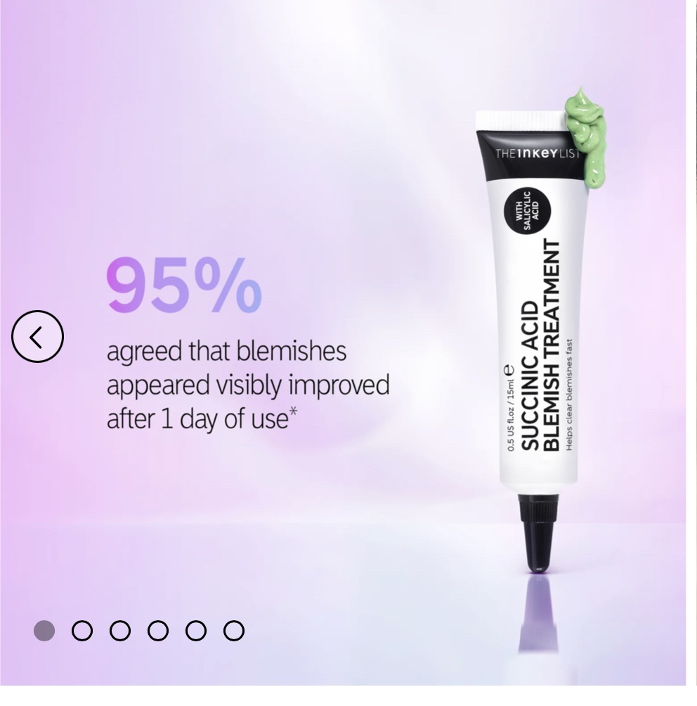 Inkey list Succinic Acid Acne Treatment
