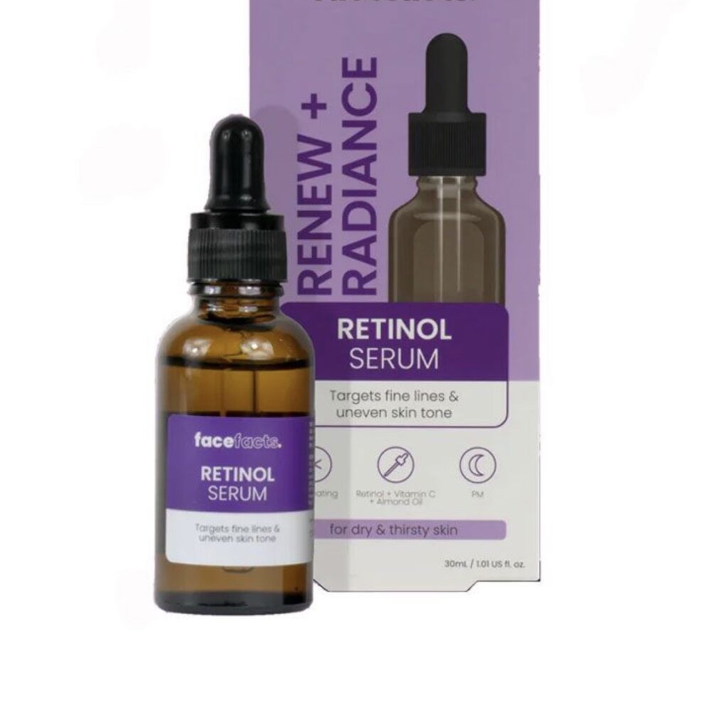 FaceFacts Renew & Radiance Retinol Serum – 30ml
