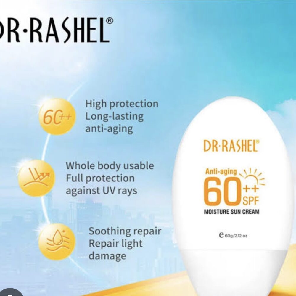 Dr Rashel Dr Rashel Water-Resistant Anti-aging Moisture Sun Cream Sunscreen SPF 60 ++