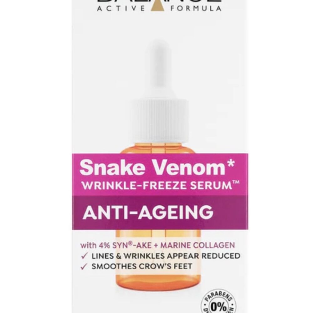 Balance Active Snake Venom Wrinkle-Freeze Serum 30ml