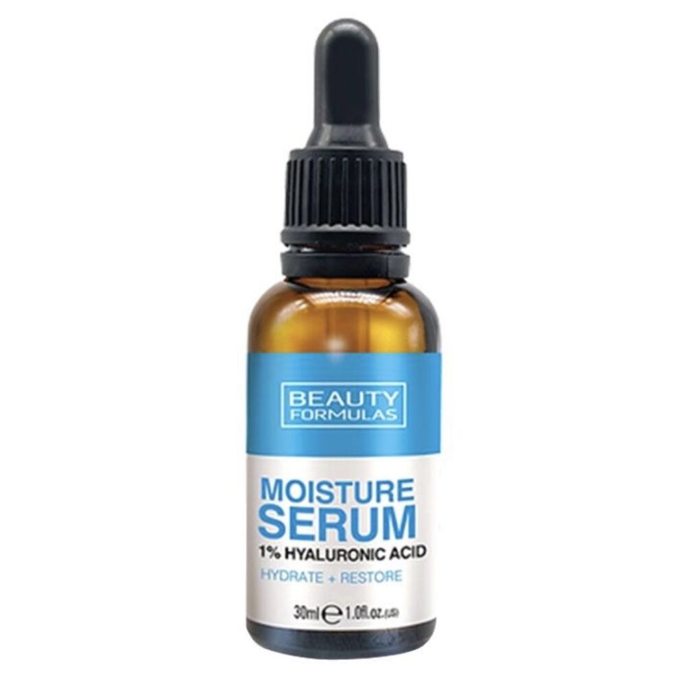 Beauty Formulas Moisture Serum 1% Hyaluronic Acid – 30ml