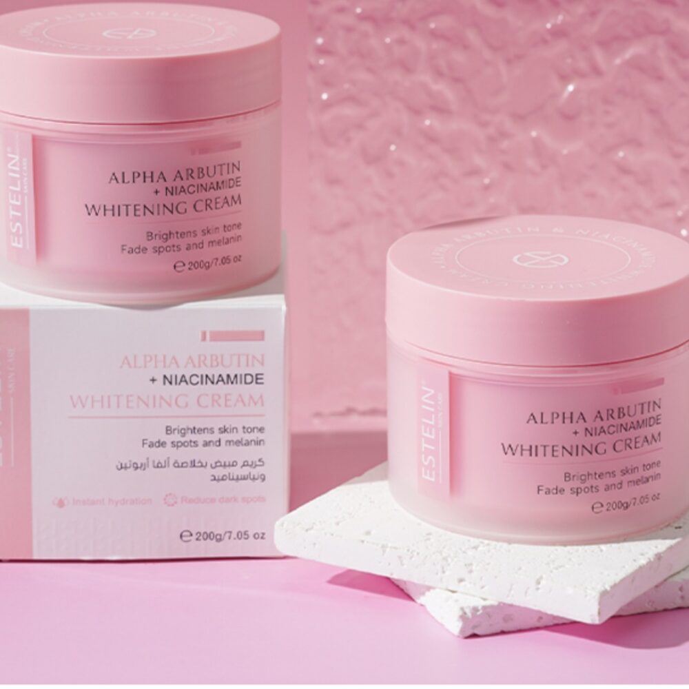Estelin Alpha Arbutin + Niacinamide Whitening Cream – (200g)